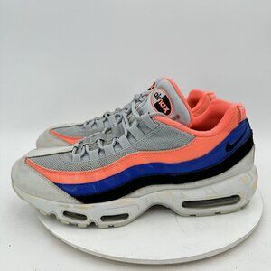 Nike Air Max 95 Men Size 12 749766-035 Ultramarine Platinum Bright Mango Shoes